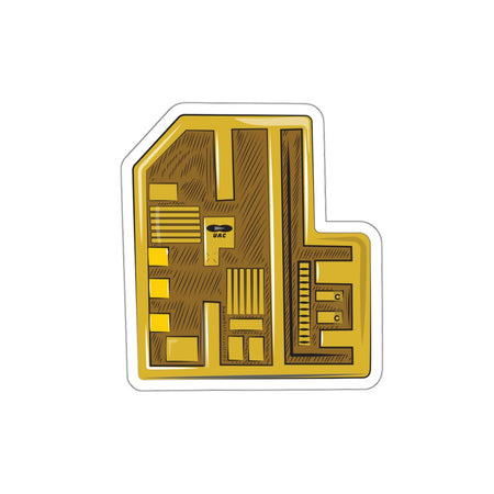 Doom - Yellow Keycard - Stickers