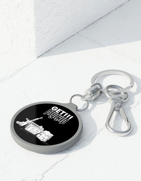 Wolfenstein 3D - Get Psyched - Keyring Tag