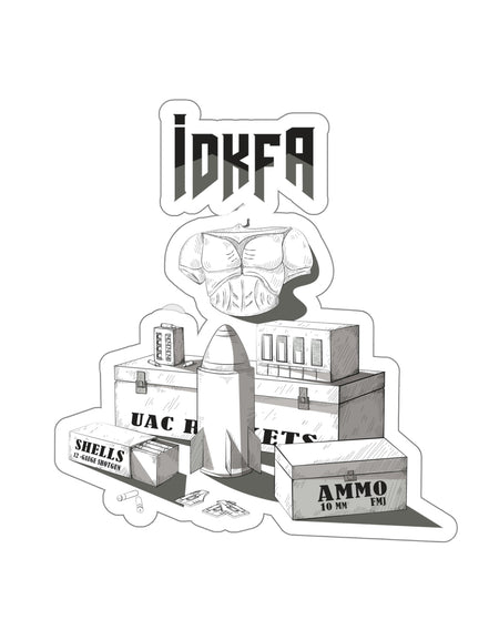 Doom - IDKFA - Stickers