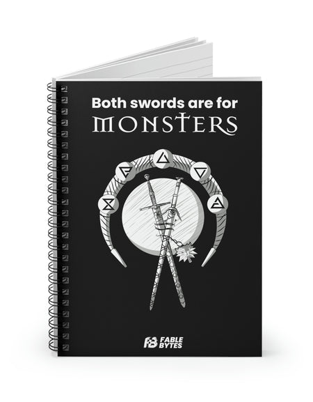 The Witcher - Swords - Spiral Notebook