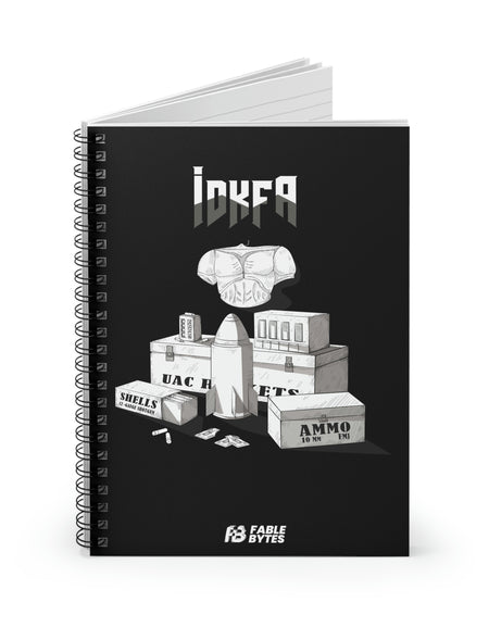 Doom - IDKFA - Spiral Notebook