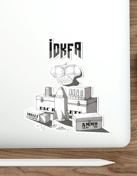 Doom - IDKFA - Stickers