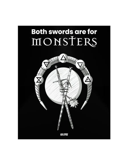 The Witcher - Swords - Matte Posters