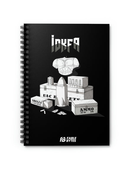 Doom - IDKFA - Spiral Notebook