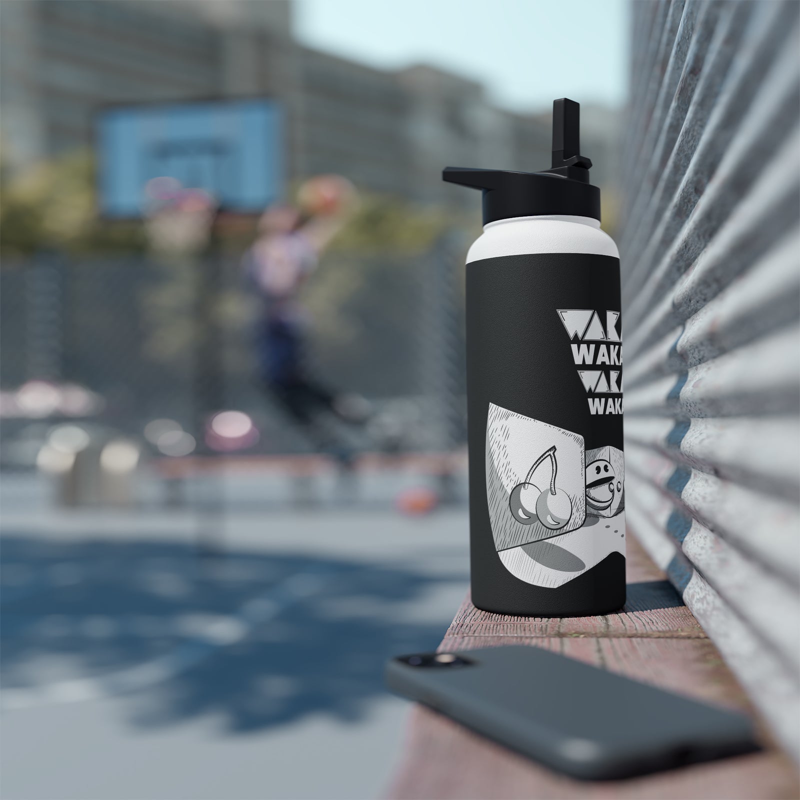 PacMan - WakaWaka - Stainless Steel Water Bottle