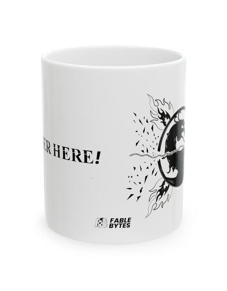 MK - GET OVER HERE - W. Mug
