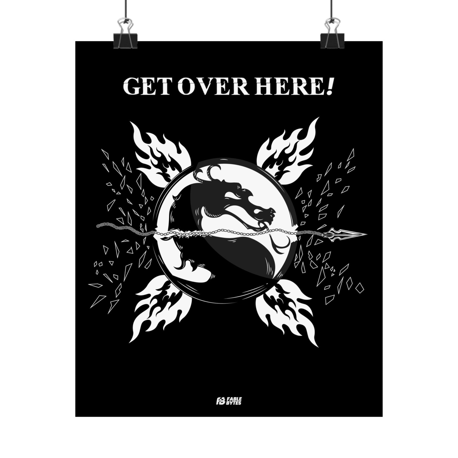 MK - GET OVER HERE - Matte Posters