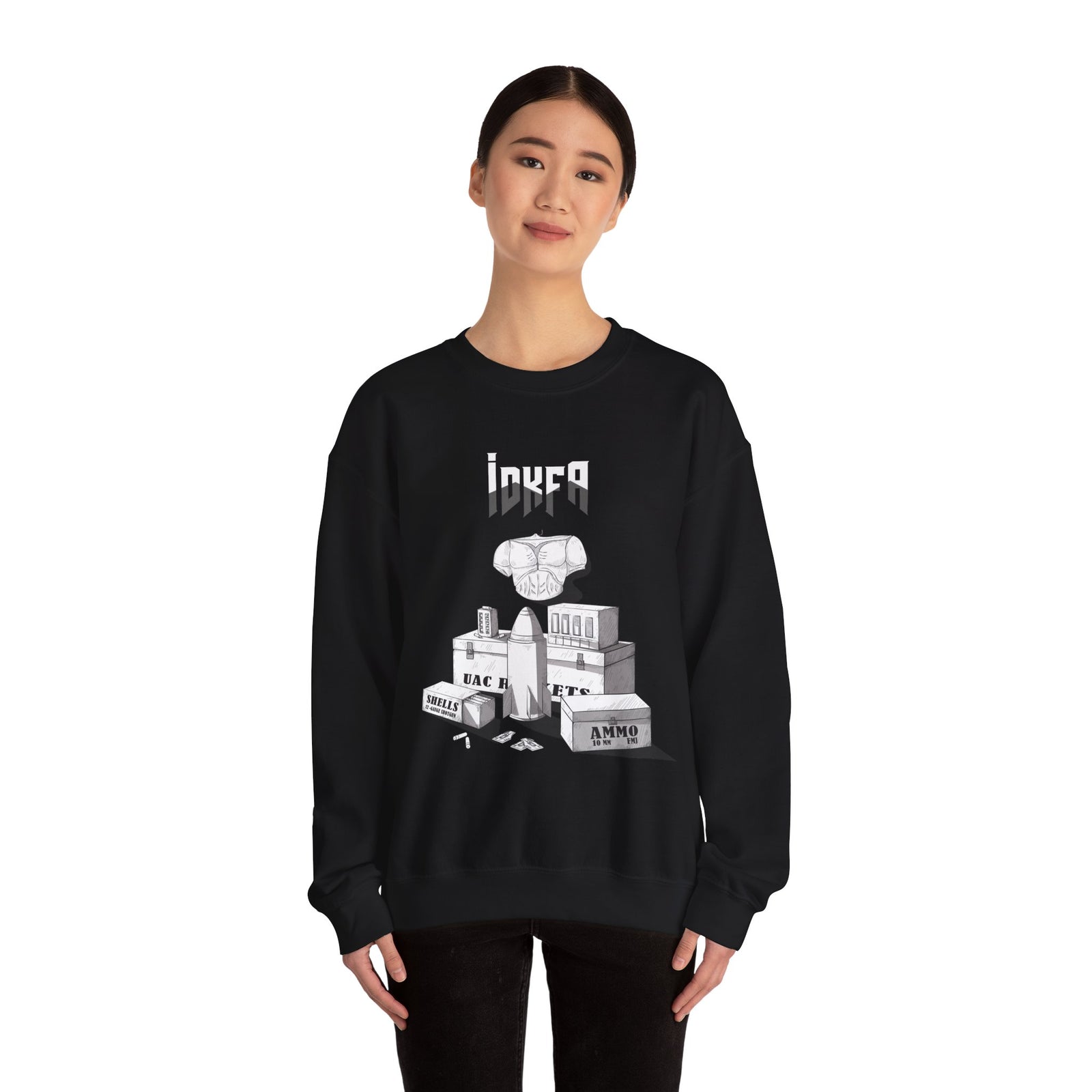 Doom - IDKFA - Crewneck Sweatshirt