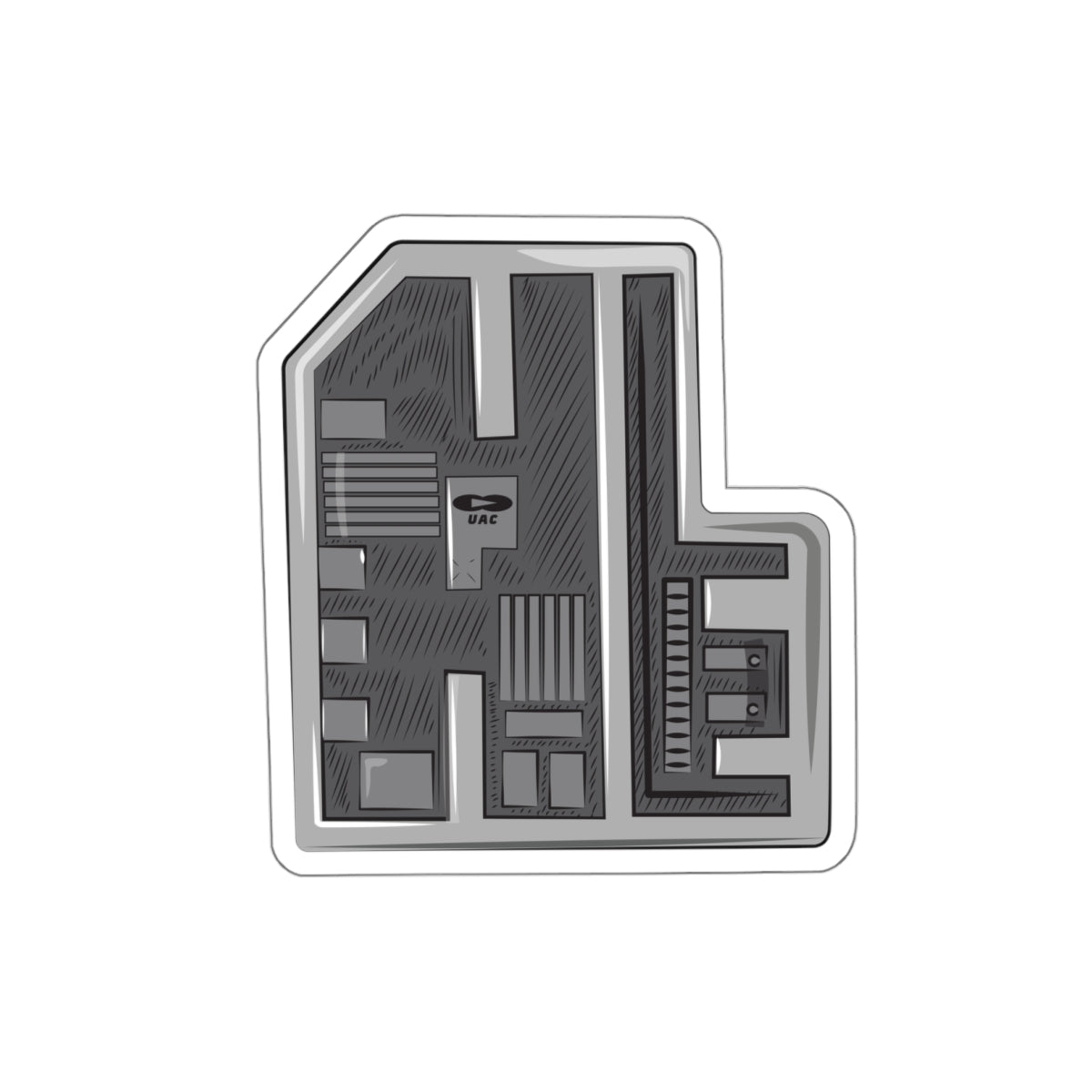 Doom - Keycard - Stickers