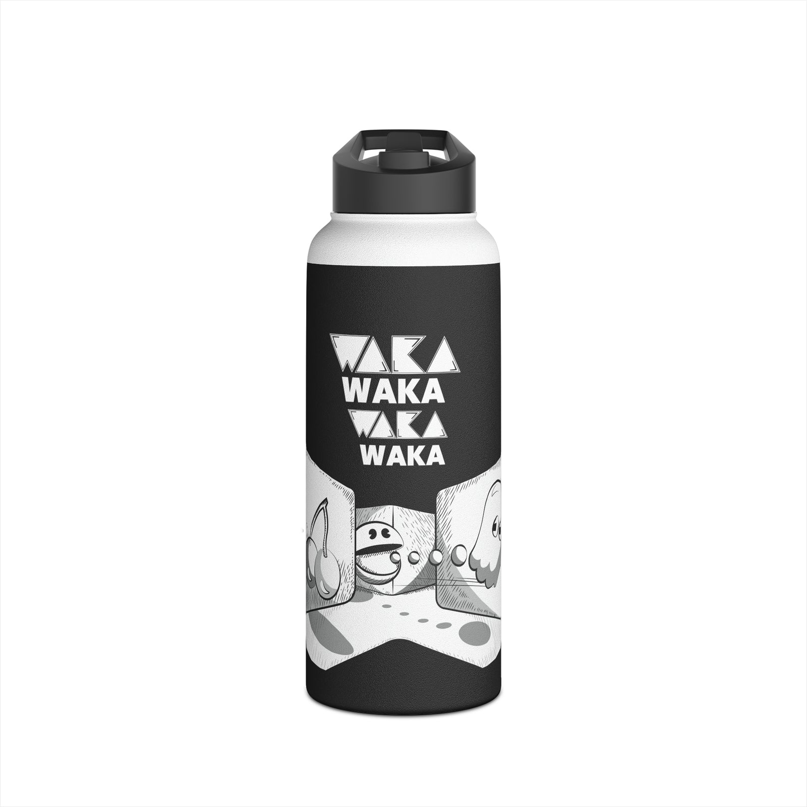 PacMan - WakaWaka - Stainless Steel Water Bottle