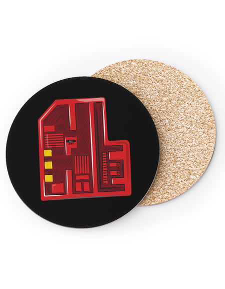 Doom - Red Keycard - Coasters