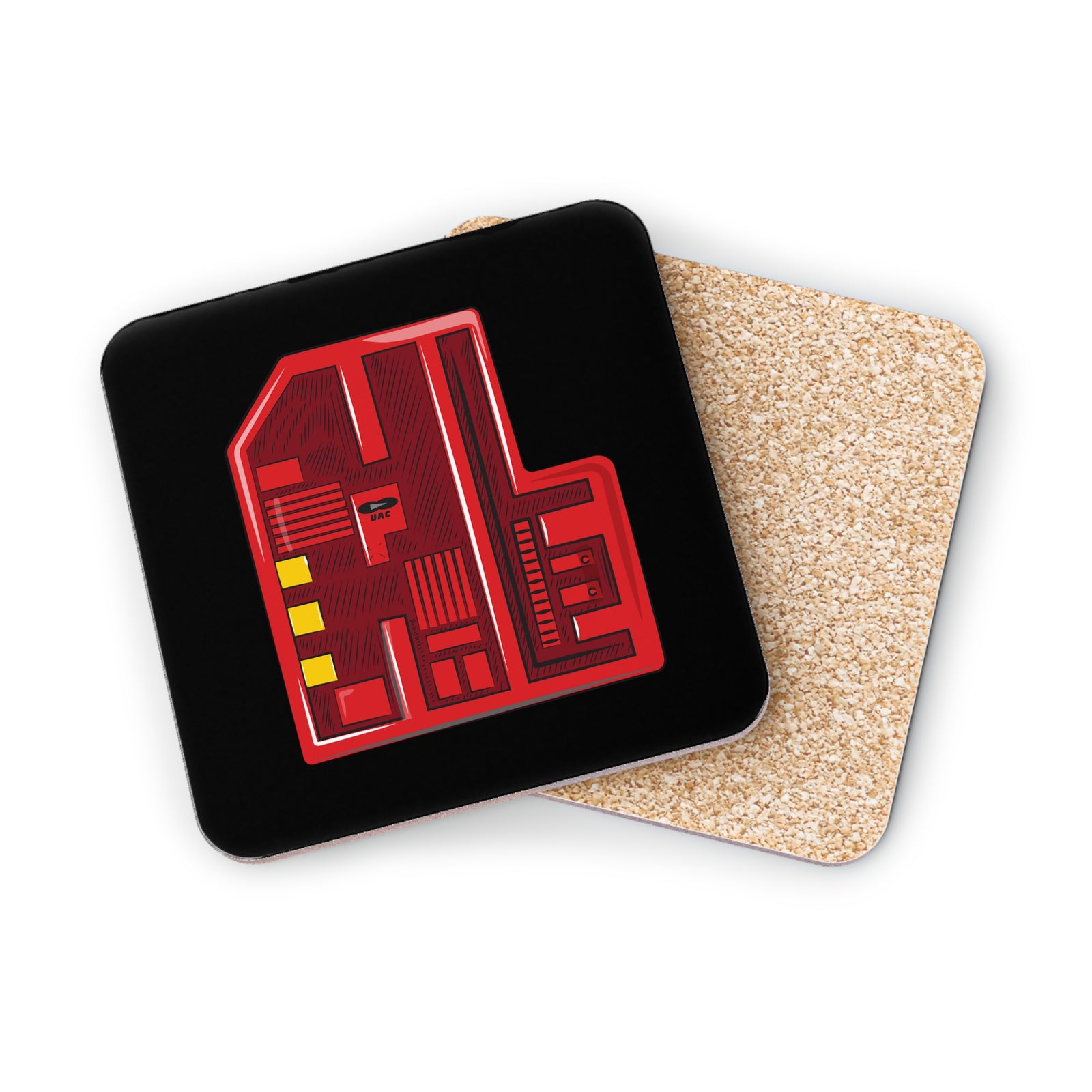 Doom - Red Keycard - Coasters