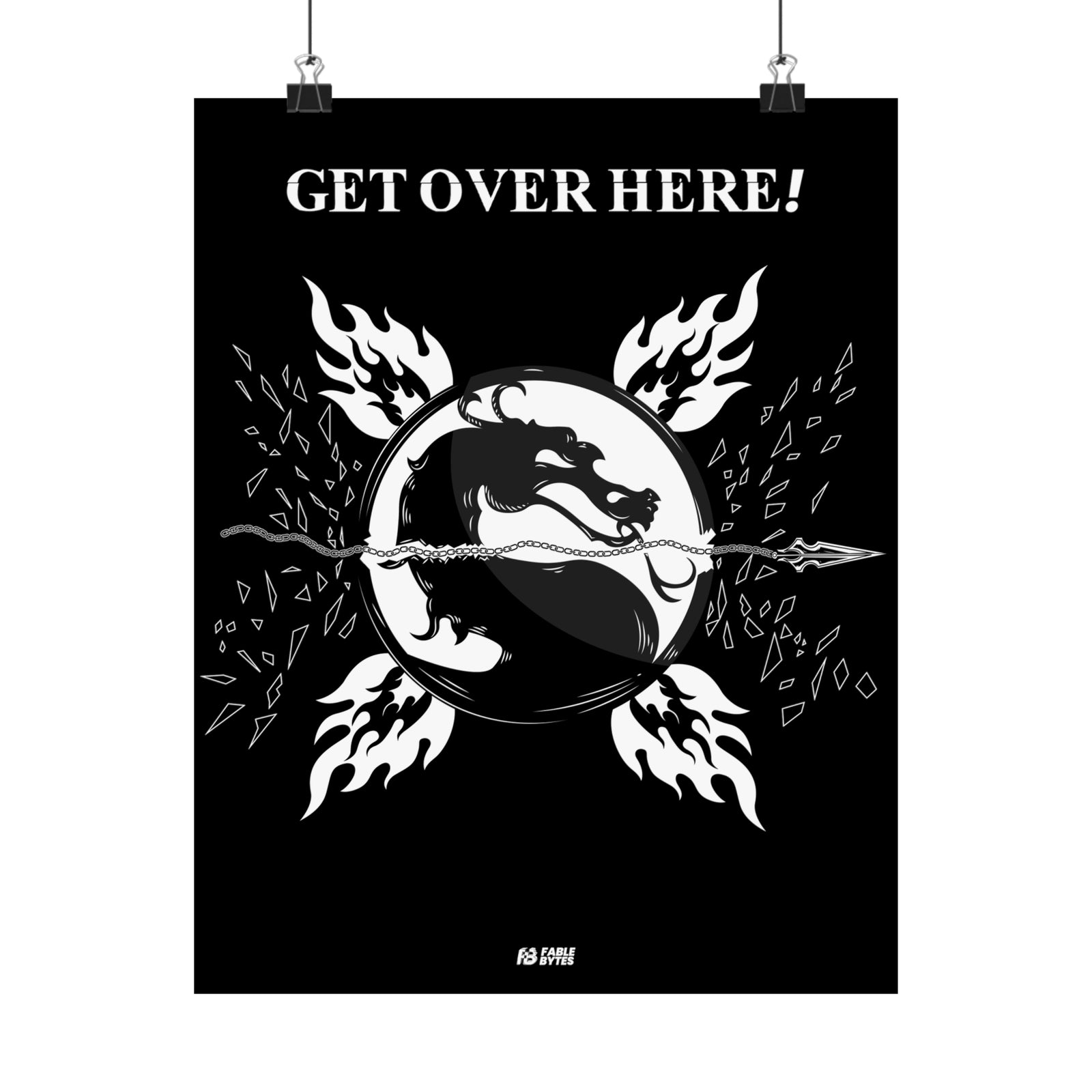 MK - GET OVER HERE - Matte Posters