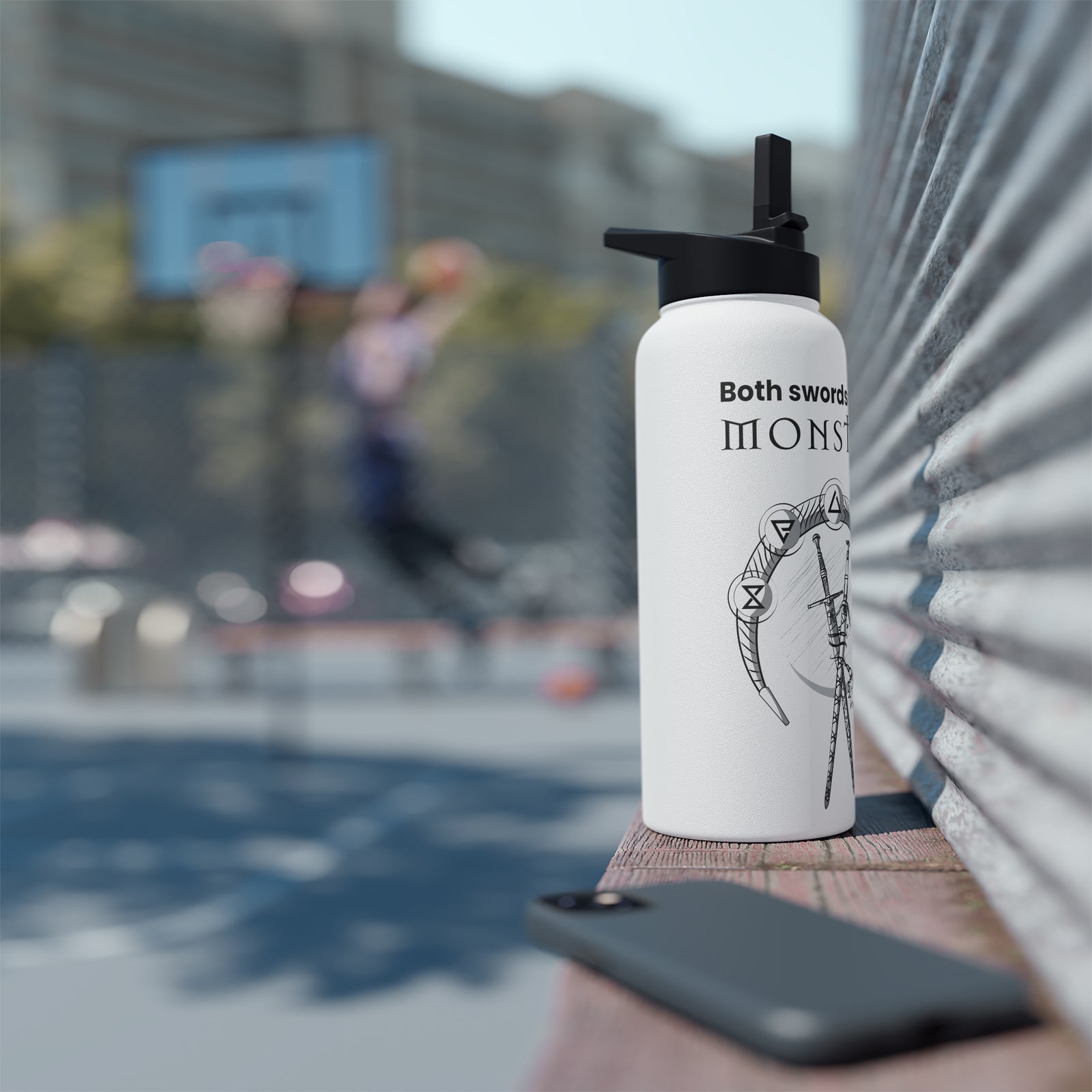 The Witcher - Swords - Stainless Steel Water Bottle