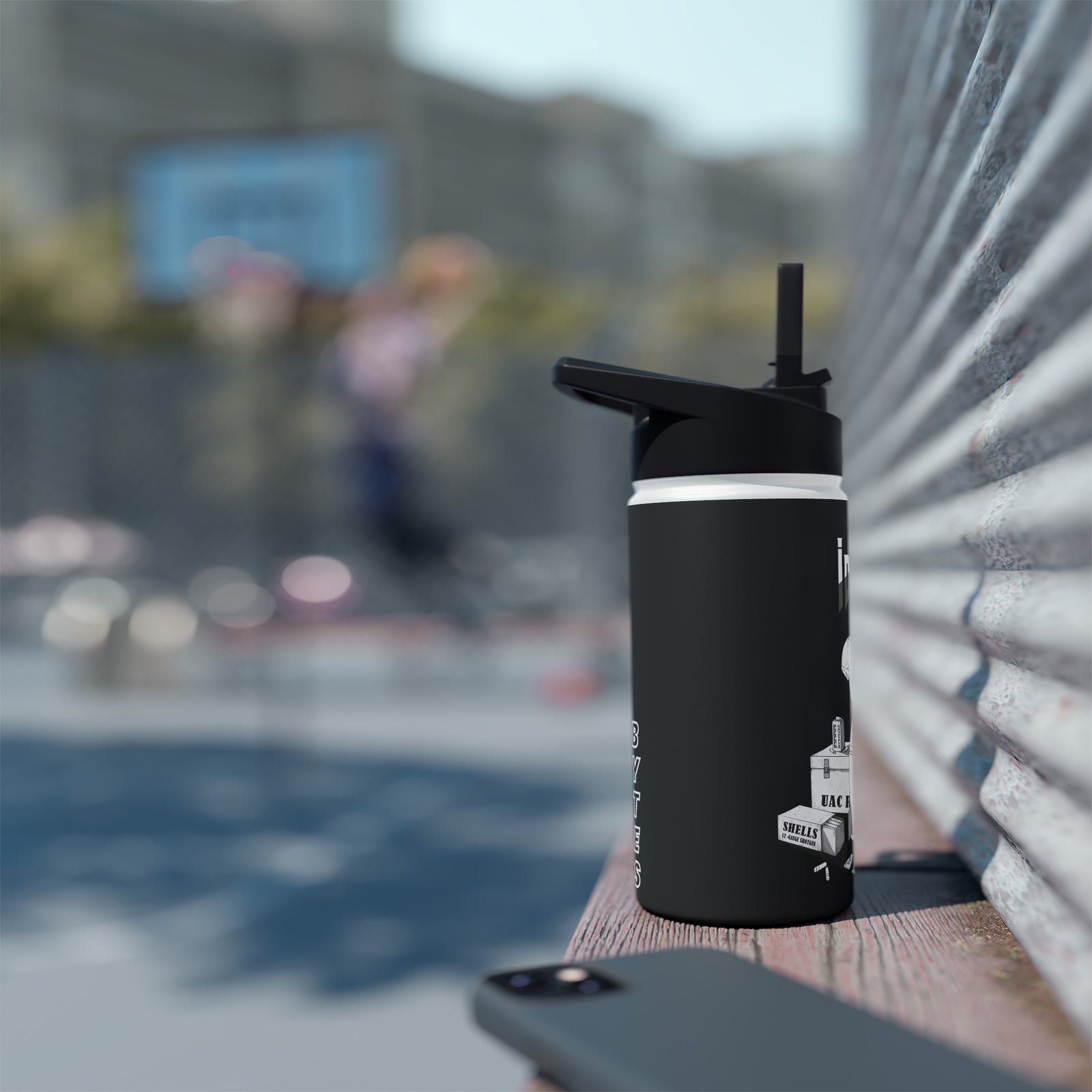 Doom - IDKFA - Stainless Steel Water Bottle