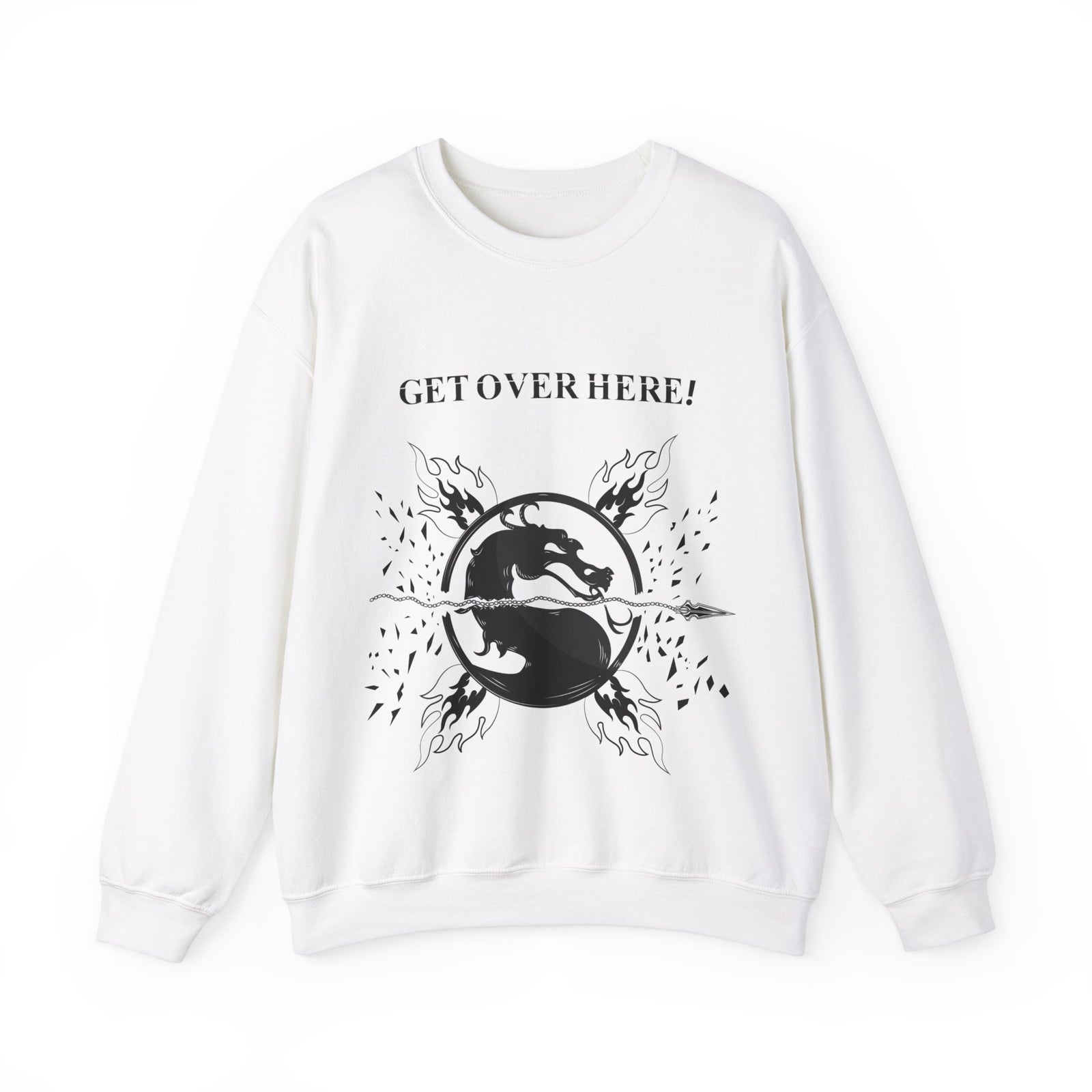 MK - GET OVER HERE - Crewneck Sweatshirt