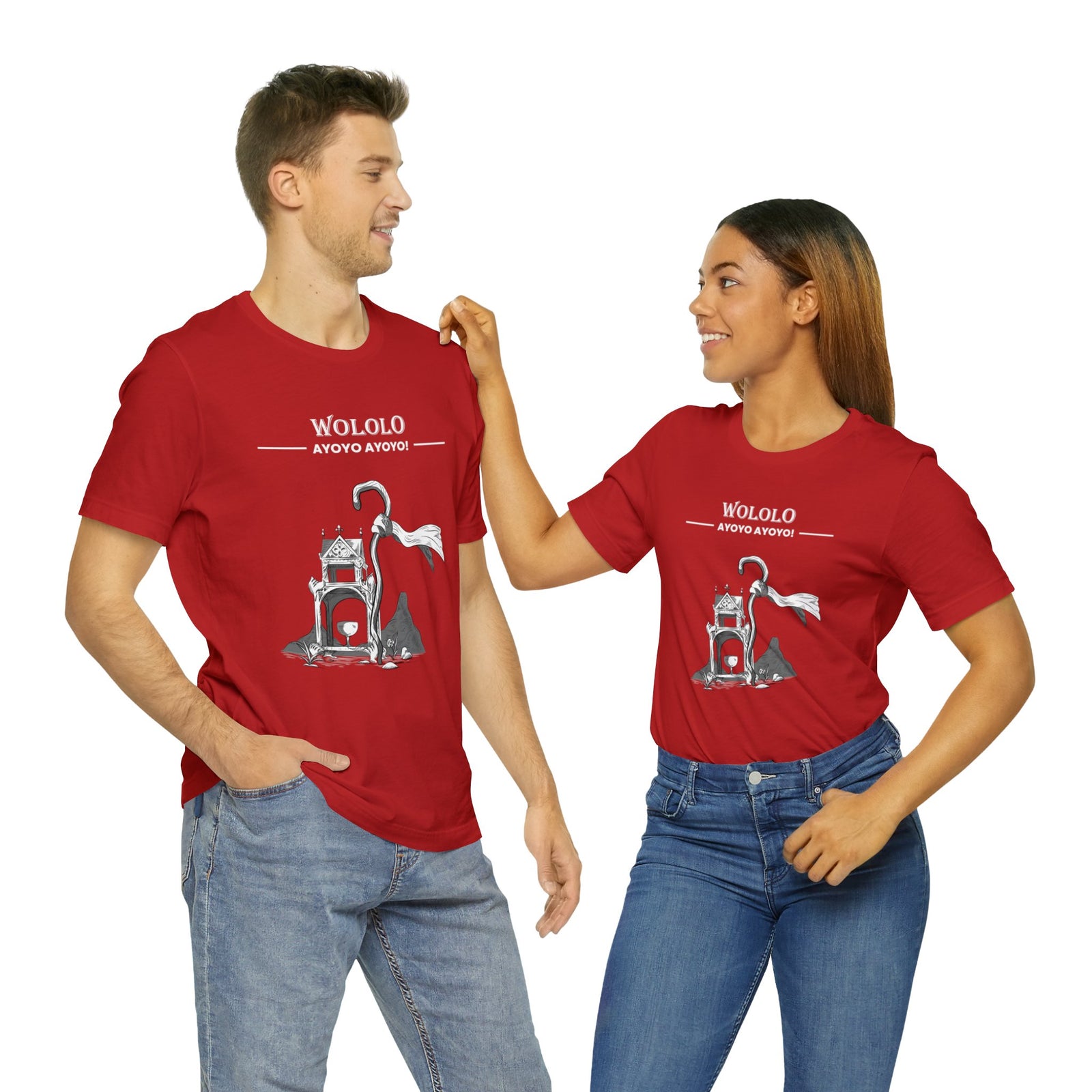 AoE - Wololo - Red or Blue - Tshirt
