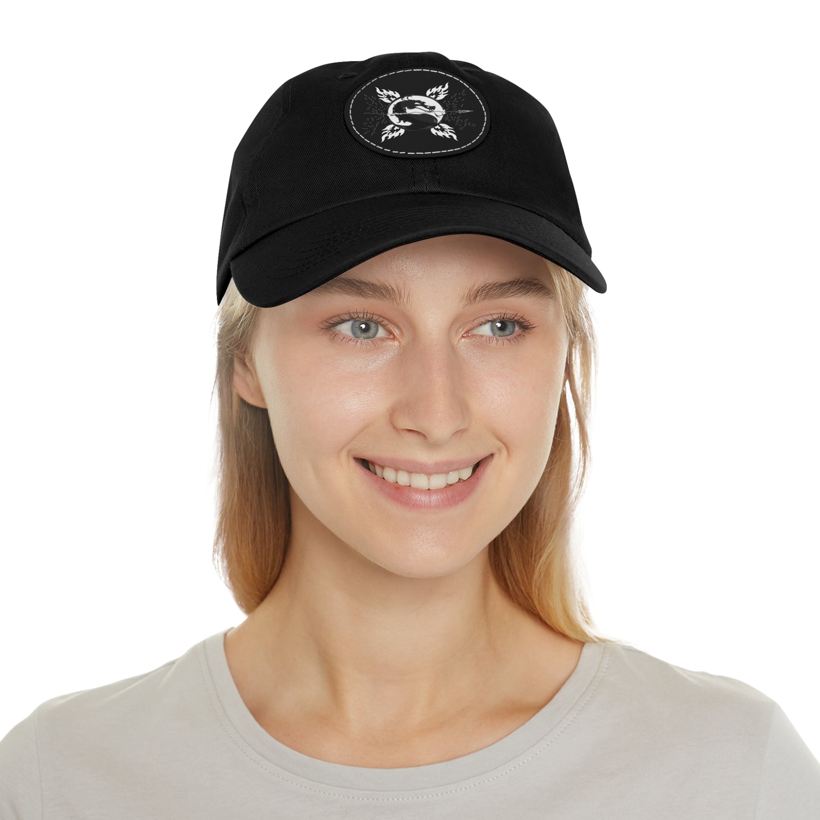 MK - GET OVER HERE - Hat with Leather Patch