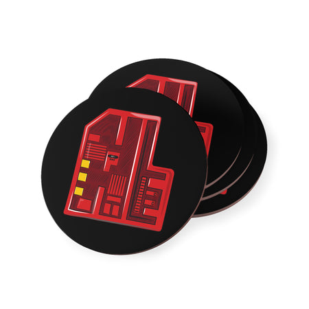 Doom - Red Keycard - Coasters