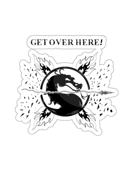 MK - GET OVER HERE - Stickers