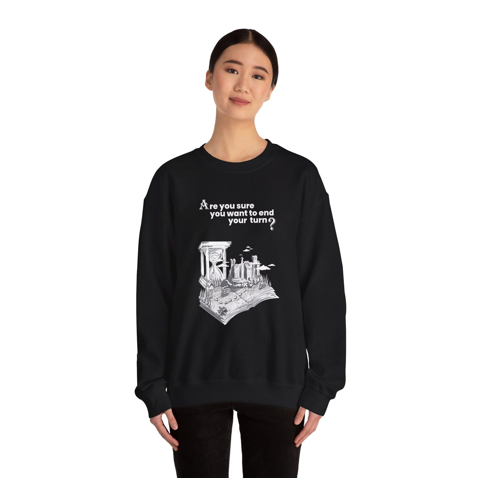 Heroes 3 - End Turn - Crewneck Sweatshirt