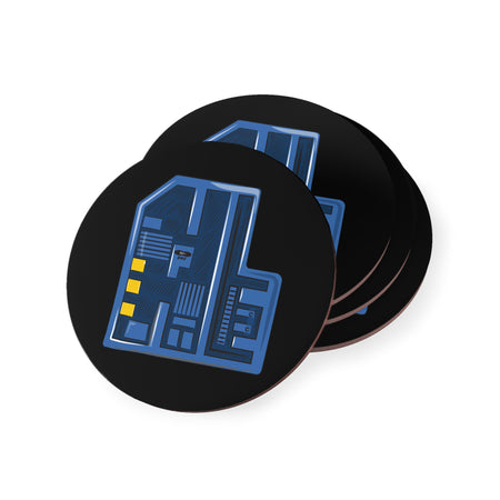 Doom - Blue Keycard - Coasters