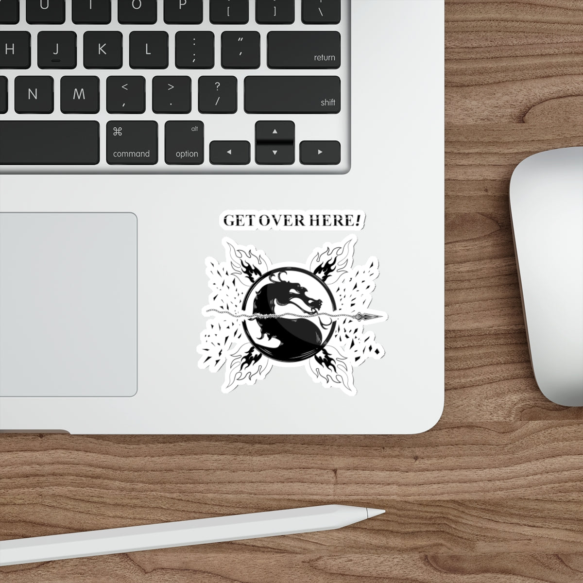 MK - GET OVER HERE - Stickers