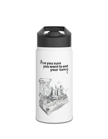 Heroes 3 - End Turn - Stainless Steel Water Bottle