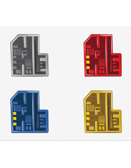 Doom - Red Keycard - Stickers