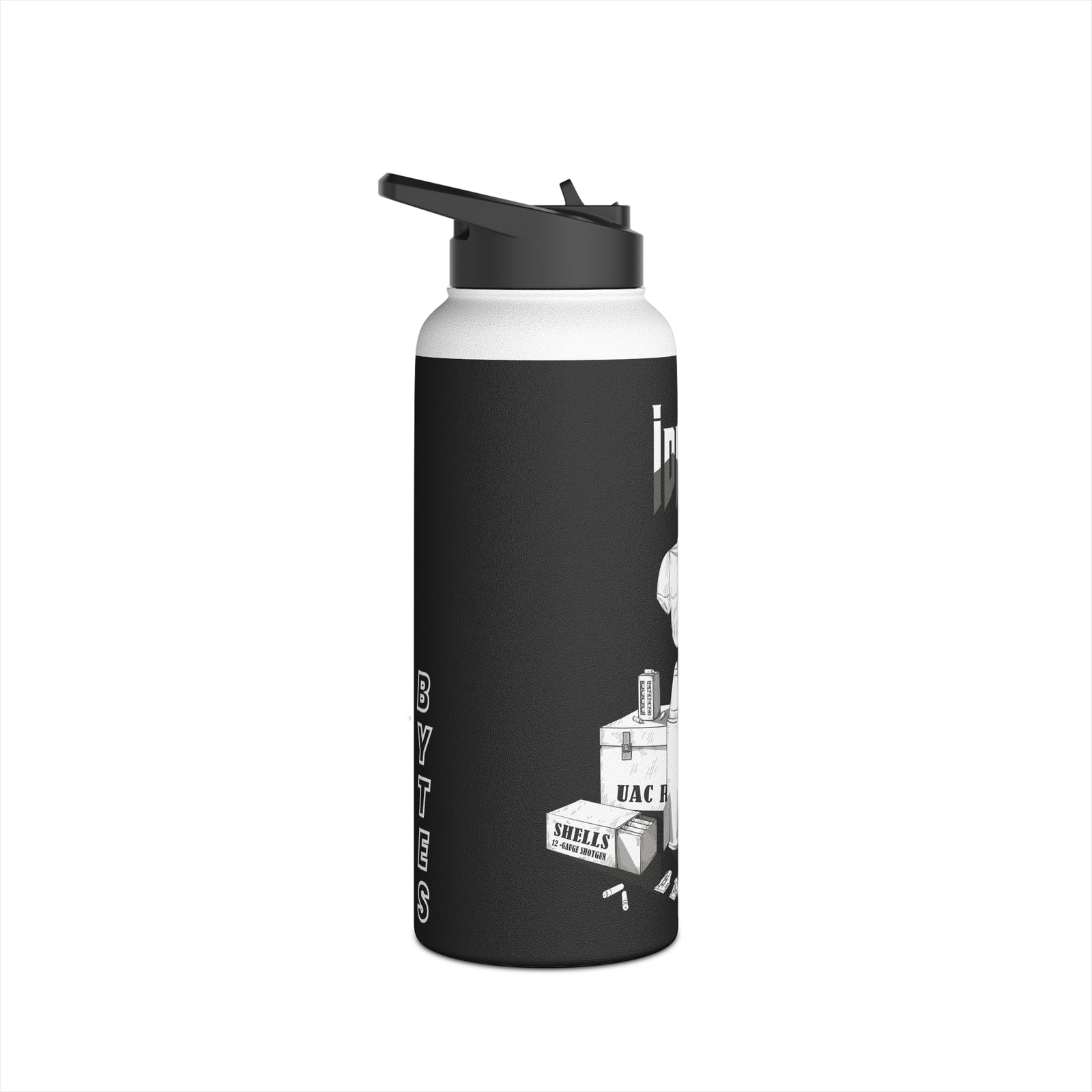 Doom - IDKFA - Stainless Steel Water Bottle