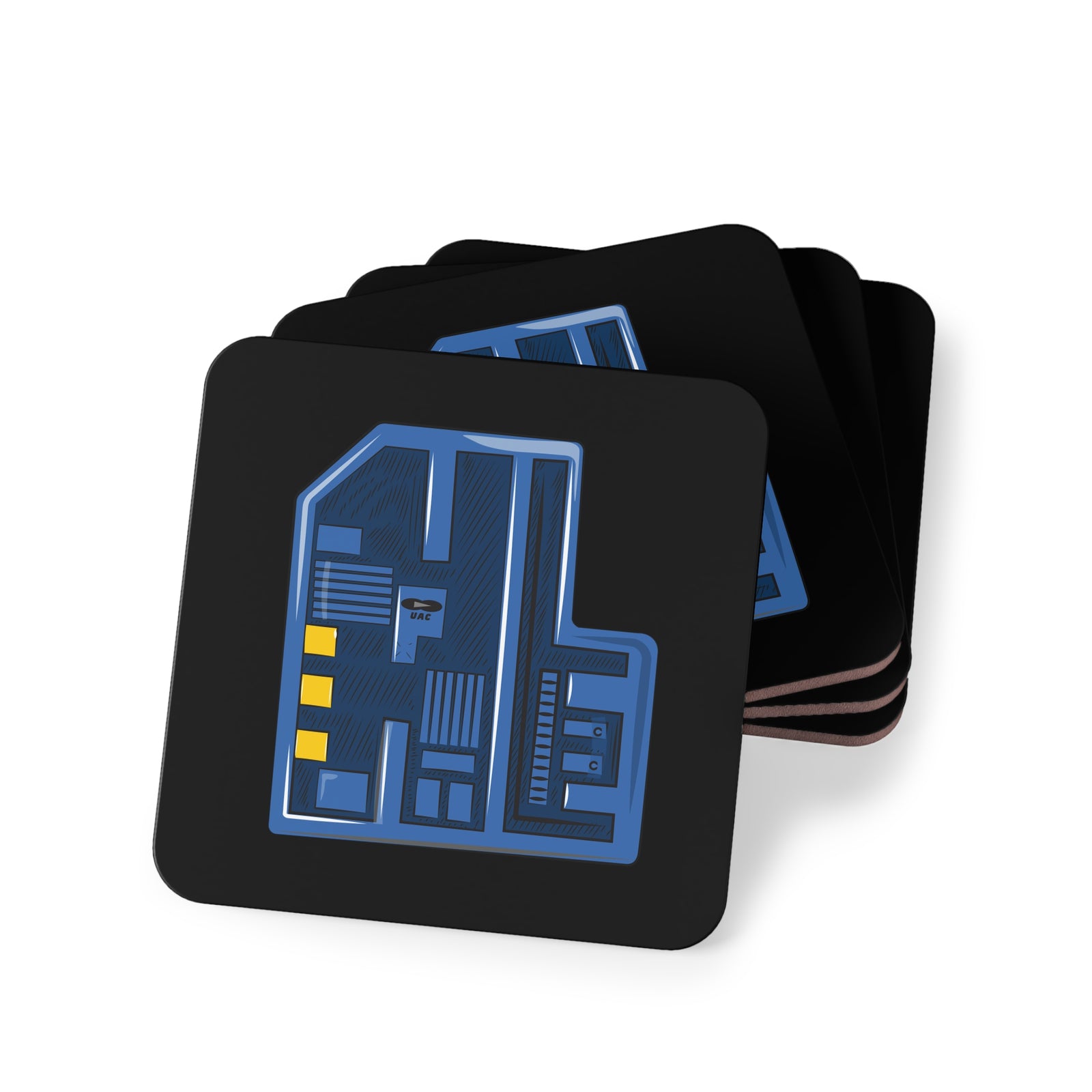 Doom - Blue Keycard - Coasters
