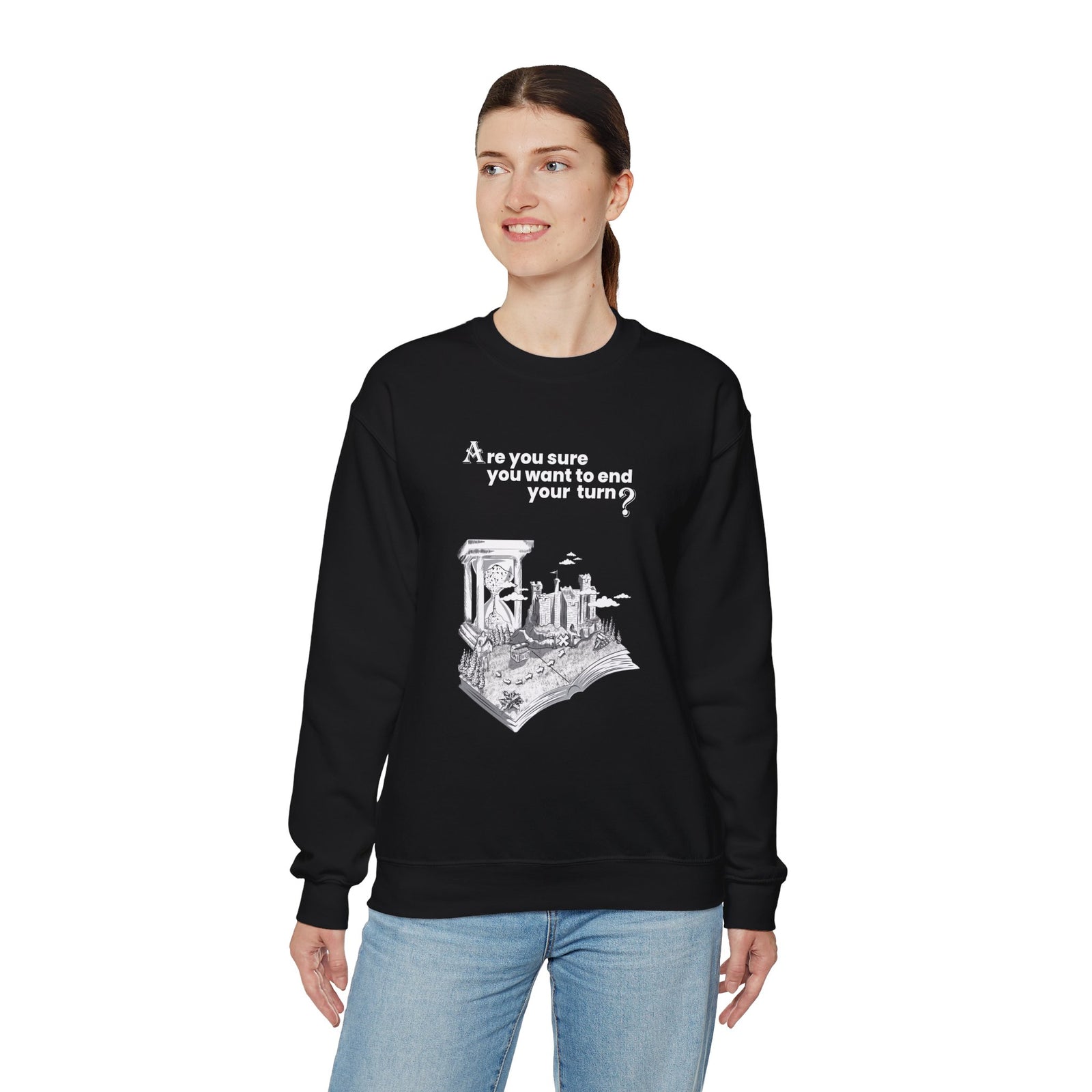 Heroes 3 - End Turn - Crewneck Sweatshirt