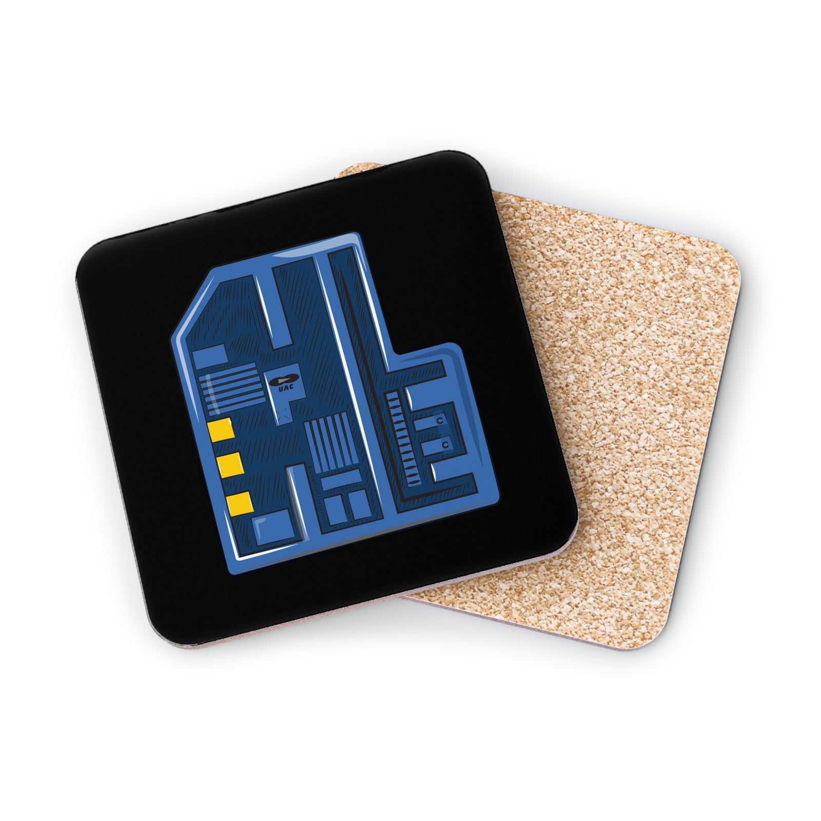 Doom - Blue Keycard - Coasters