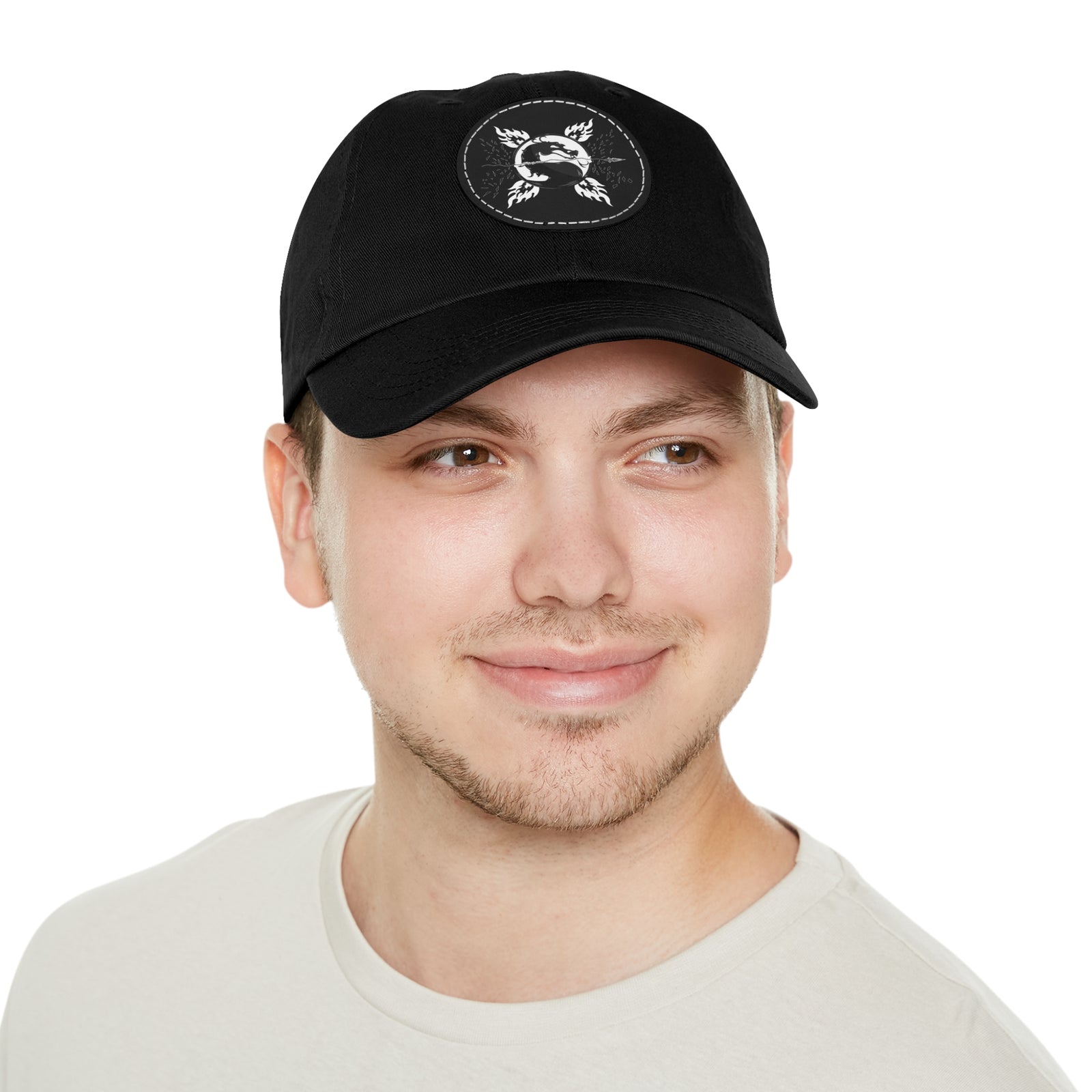MK - GET OVER HERE - Hat with Leather Patch