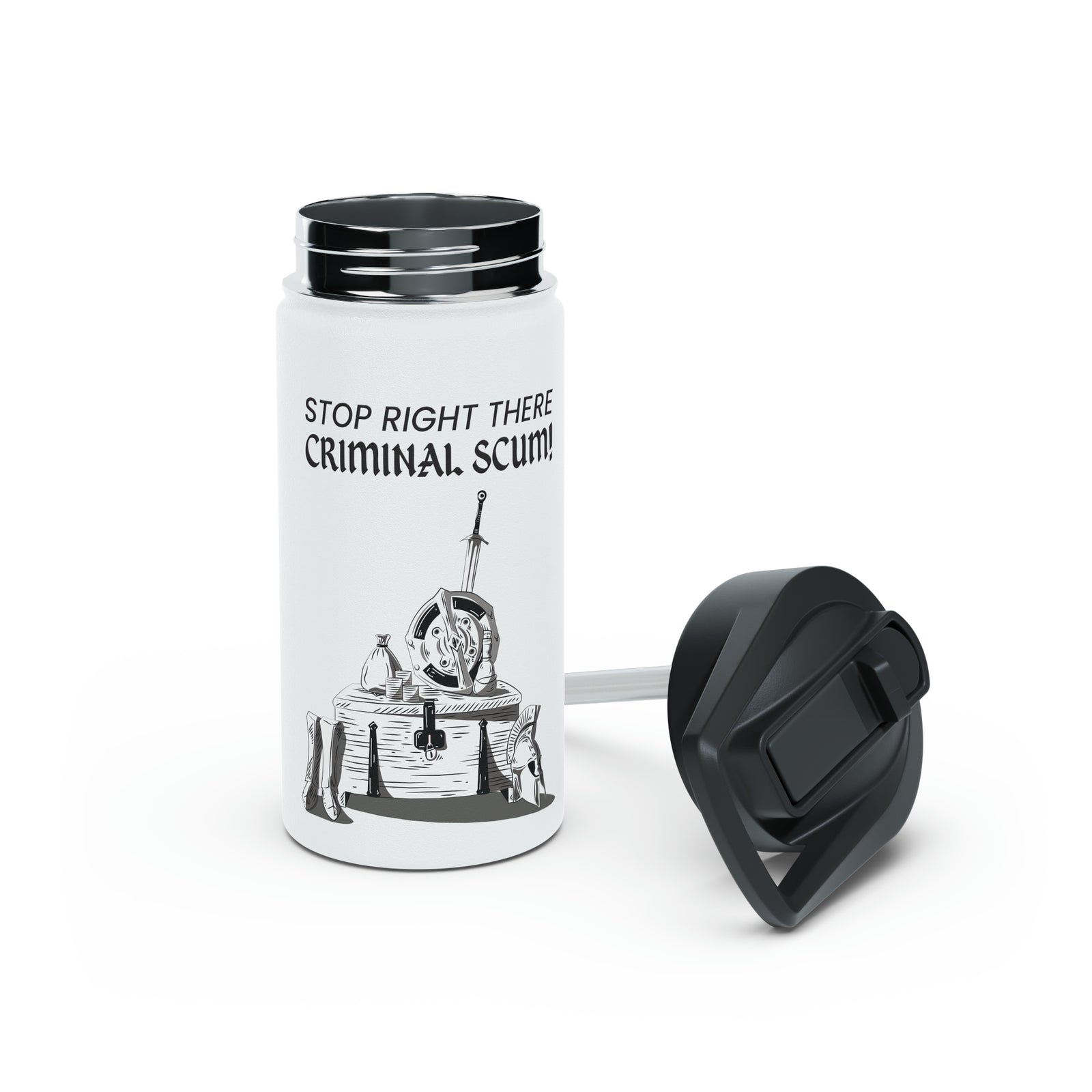 Oblivion - Guard - Stainless Steel Water Bottle