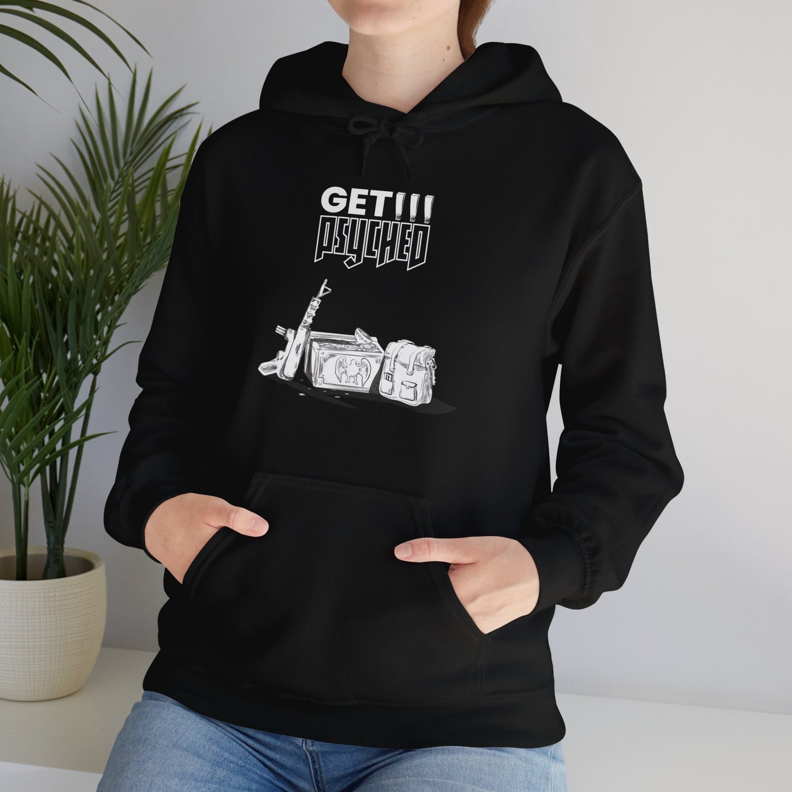 Wolfenstein 3D - Get Psyched - Hoodie