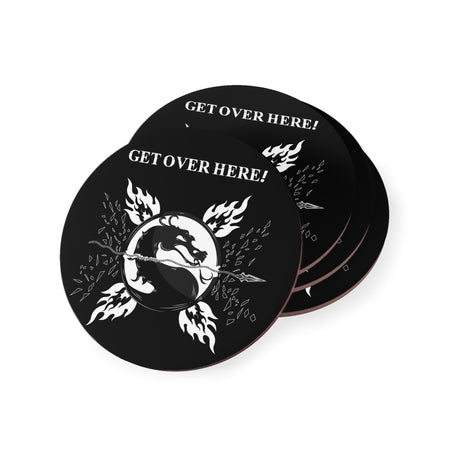 MK - GET OVER HERE - Coasters
