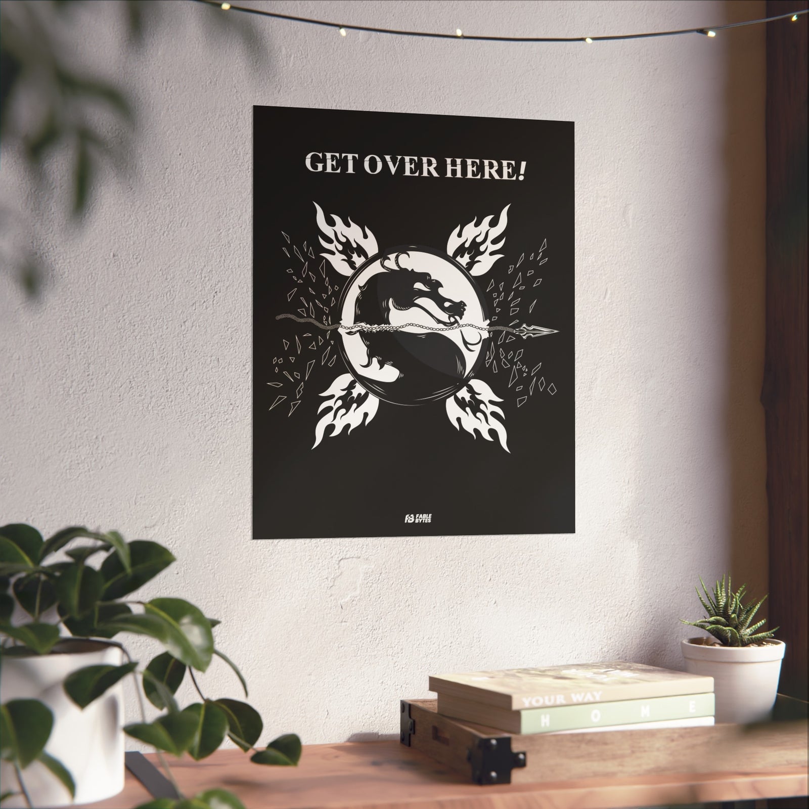 MK - GET OVER HERE - Matte Posters
