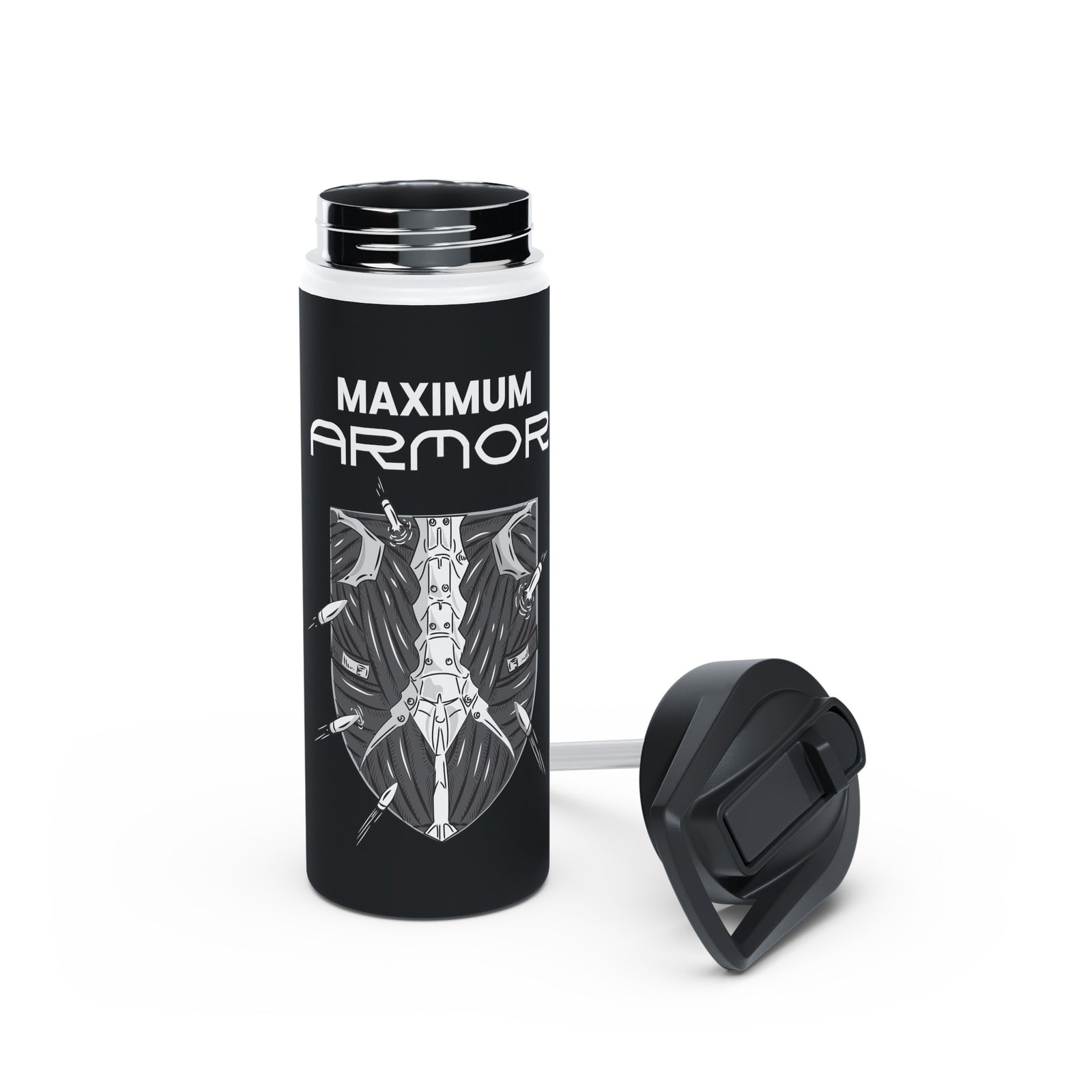 Crysis - Maximum Armor - Stainless Steel Water Bottle