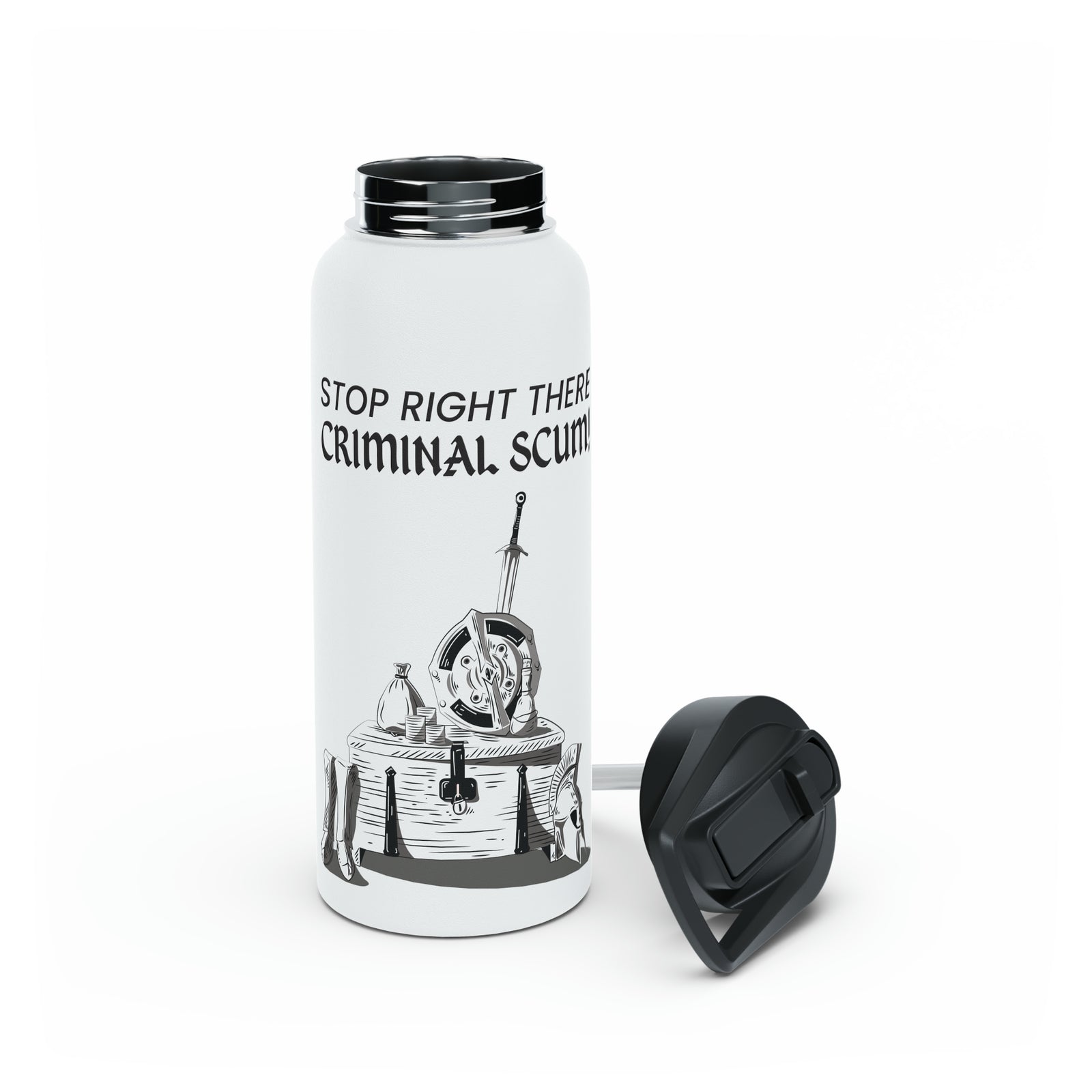 Oblivion - Guard - Stainless Steel Water Bottle