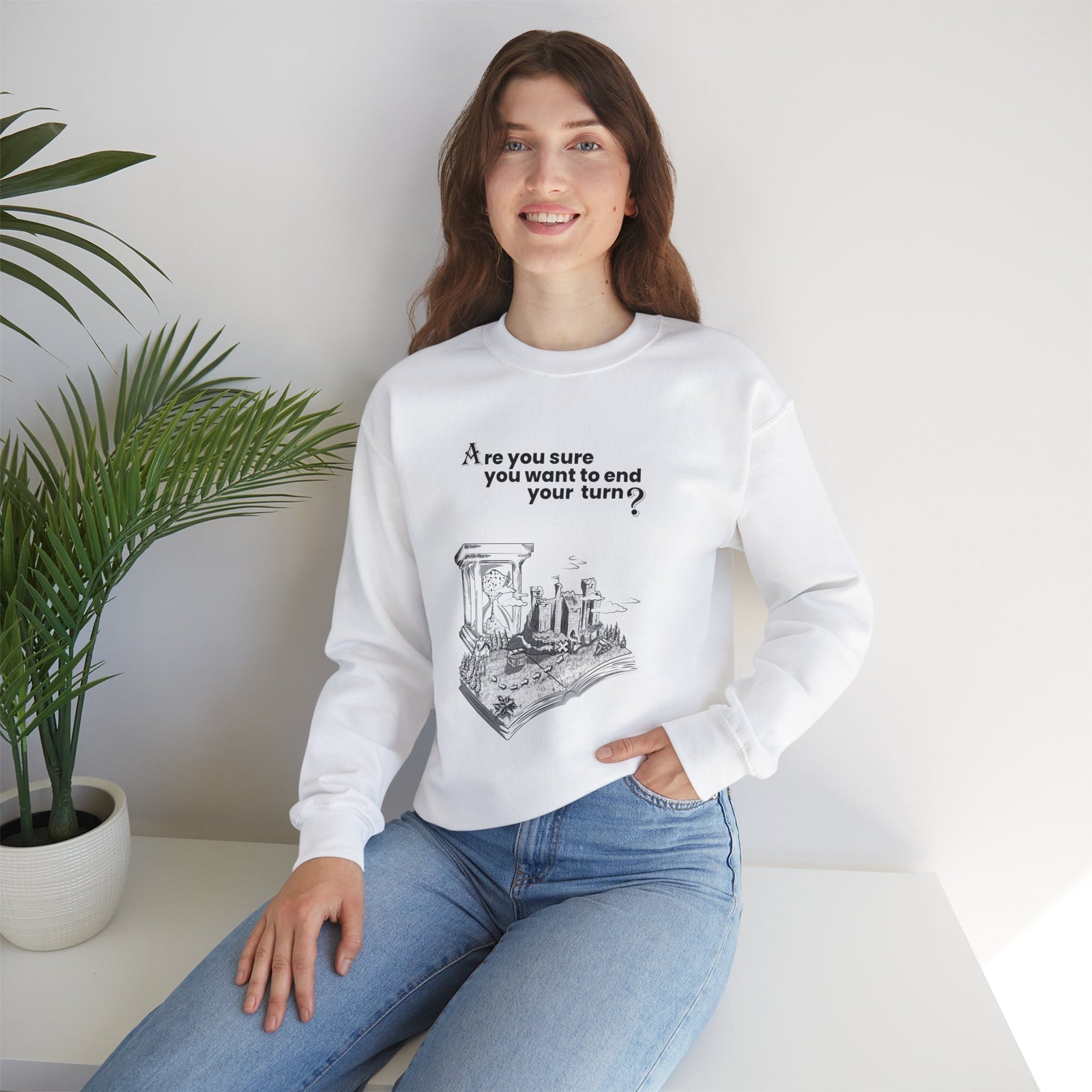 Heroes 3 - End Turn - Crewneck Sweatshirt