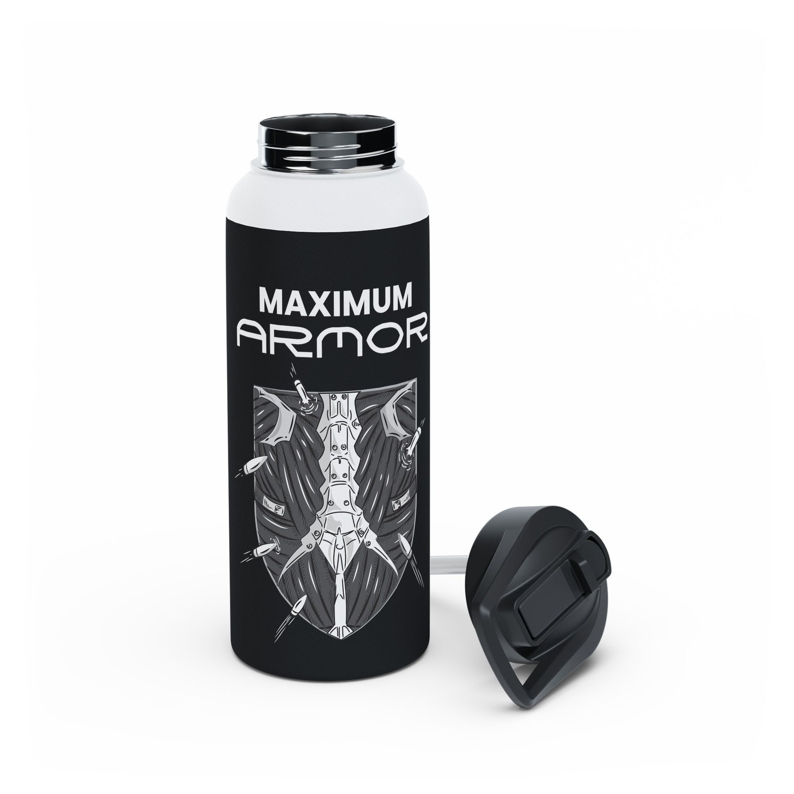 Crysis - Maximum Armor - Stainless Steel Water Bottle