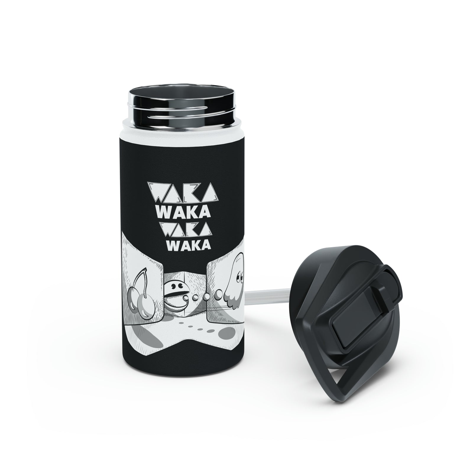 PacMan - WakaWaka - Stainless Steel Water Bottle