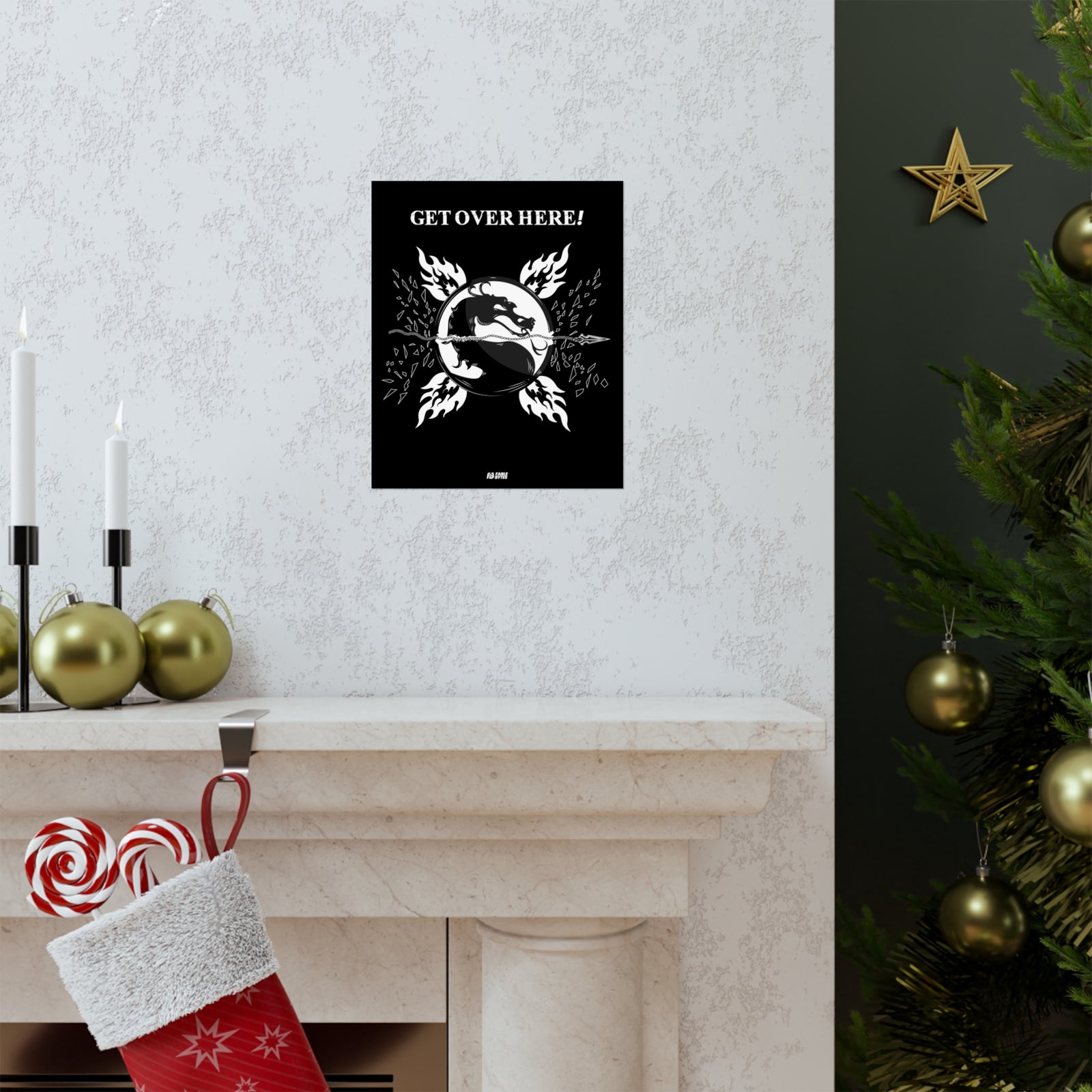 MK - GET OVER HERE - Matte Posters