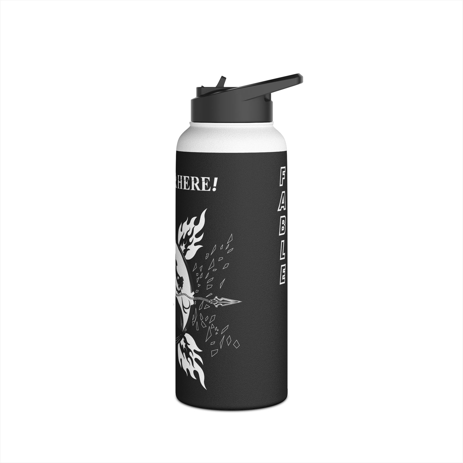 MK - GET OVER HERE! - Stainless Steel Water Bottle