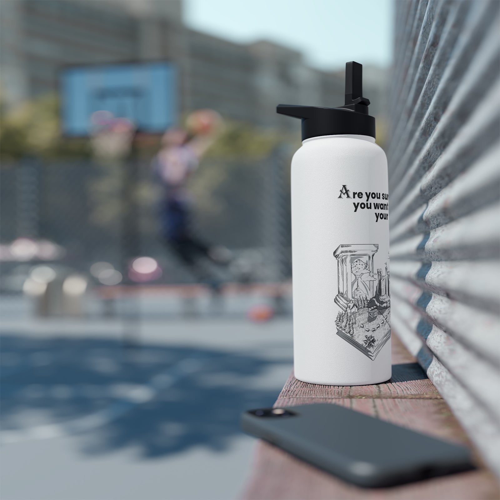 Heroes 3 - End Turn - Stainless Steel Water Bottle