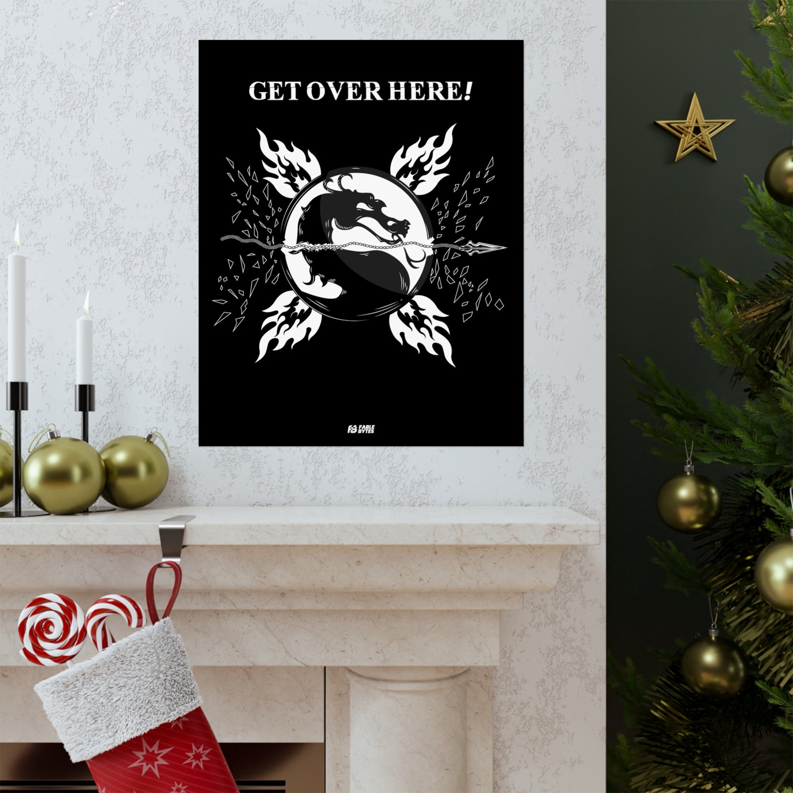 MK - GET OVER HERE - Matte Posters