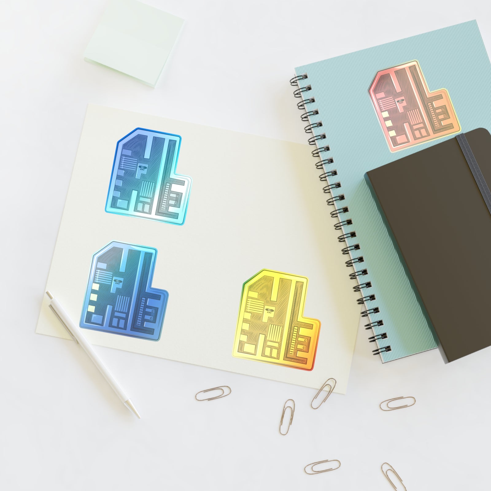 Doom - Red Keycard - Stickers