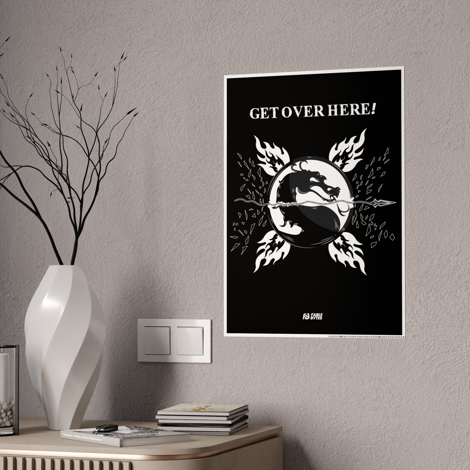 MK - GET OVER HERE - Glossy Posters