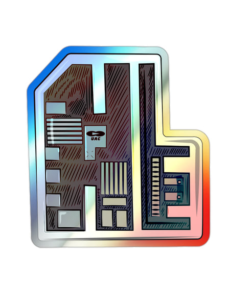 Doom - Keycard - Holographic Sticker